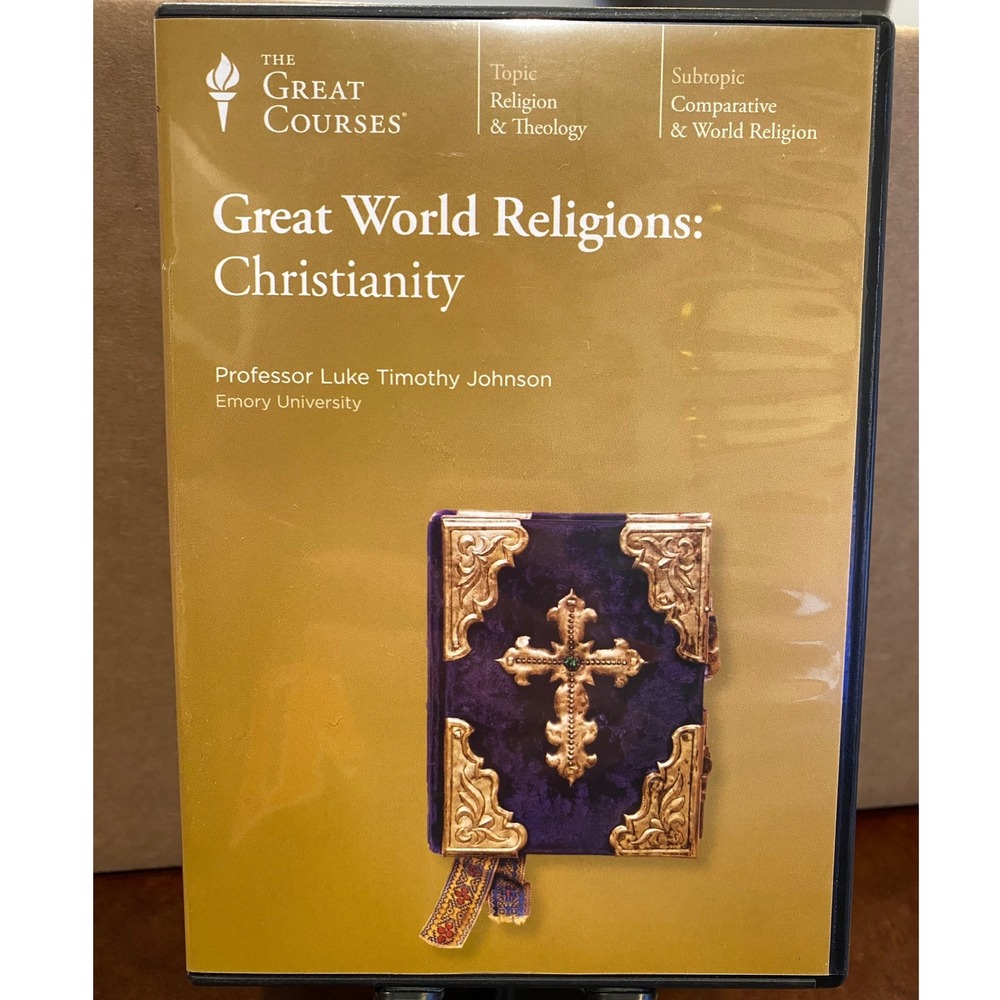 The Great Courses Great World Religions Christianity DVD Luke Timothy Johnson